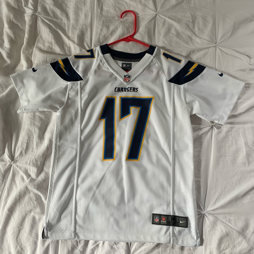 Los Angeles Chargers RIVERS Jersey - boys medium